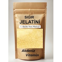 Akdeniz Vitamin % 100 Sığır Jelatini 70 G