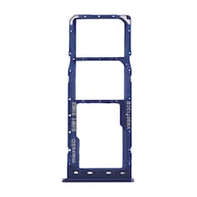 Samsung Uyumlu Galaxy A10s Sim Kart Tepsisi Sm-a107f Mavi