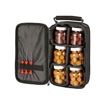 K-Karp 6 Cans Bait Bag Yem Çantası Yeşil