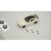 Peugeot Uyumlu Logo Jant Torpido Direksiyon 9Mm Damla Sticker Logo Seti