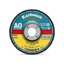 Karbosan 982985 Flap Disk Zımpara 115X80Mm