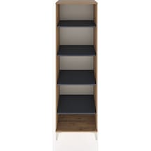 Hyperion Dolap 4 Raflı 60x44x195 Çam-antrasit Çam