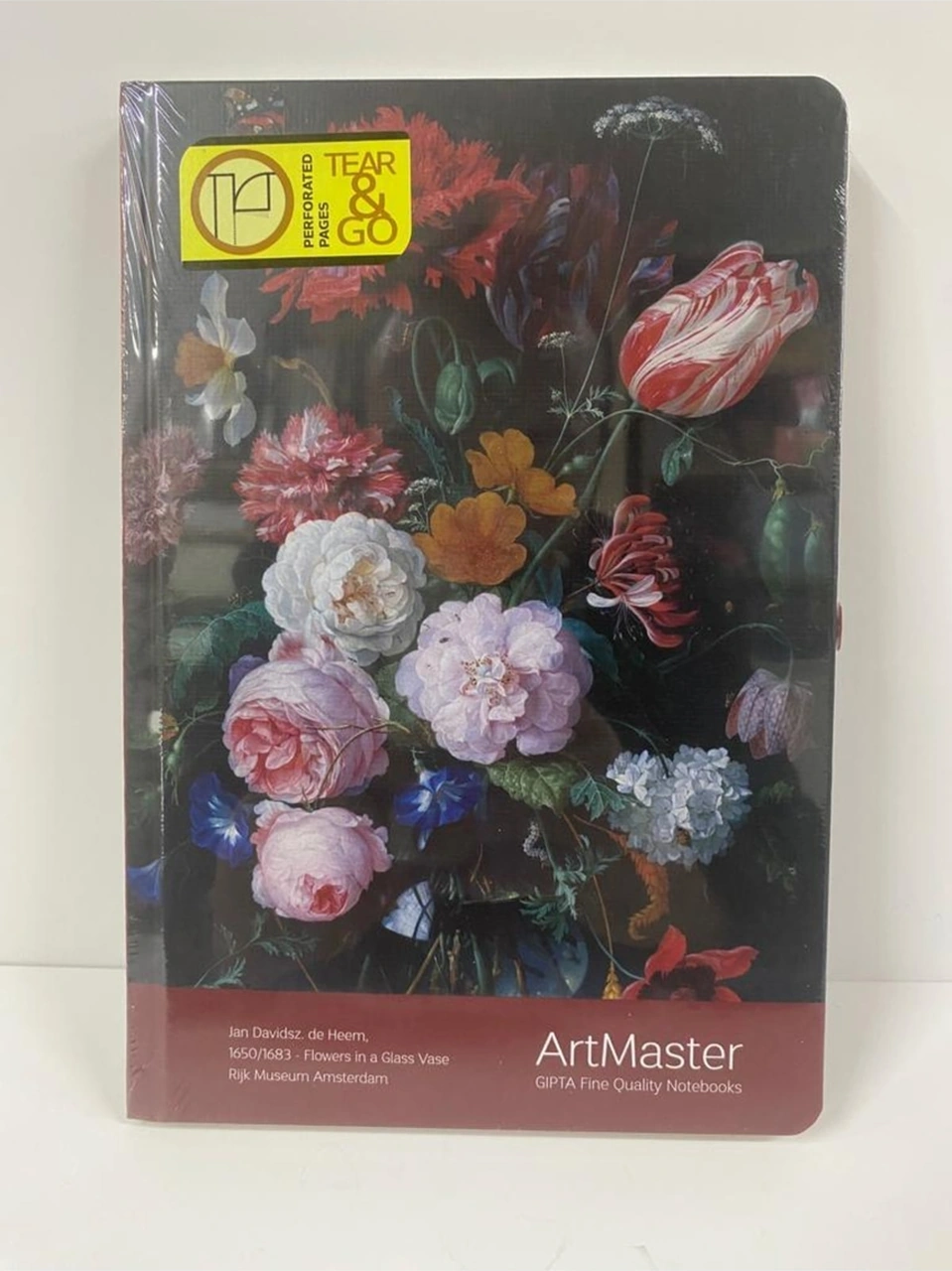 Art Master Defter Çizgili Iplik Dikişli Sert Kapak 120 Yaprak 17x24 Kırmızı