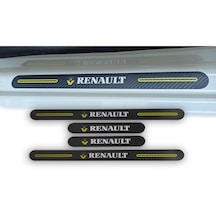 Renault 26 Uyumlu Carbon Kapı Eşiği 4'Lü Set Kırılmaz (551149600)