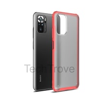Xiaomi Redmi Note 10s Kılıf Extra Korumalı Arkası Şeffaf Slikon Kapak
