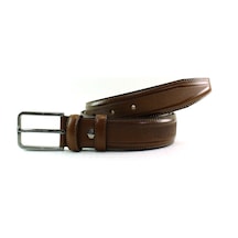 Mentor Regalo Deri Kemer Kahve Lazer Desen 81053 Kahverengi