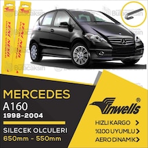 Mercedes A160 W168 Muz Silecek Takımı 1998-2004 İnwells