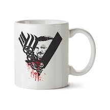 Vikings Netflix İki Tarafı Baskılı Kupa Bardak Çok Renkli