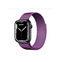 Apple Uyumlu  Watch  38mm 40mm 41mm Kordon Milano Loop Metal Kordon 1/2/3/4/5/6/se/7/8
