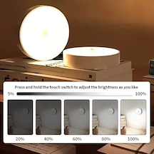 Hareket Sensörlü Usb Şarjlı Led Işık Lamba Timya/go1395 200249 Çok Renkli