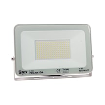 100 W Beyaz Işık Led Projektör Slim İnce Kasa