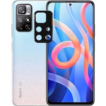 Kilifone - Xiaomi Redmi Note 11t 5g Uyumlu - Kamera Lens Koruyucu 3d Kamera Camı - Şeffaf