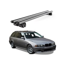 Pençe Bmw 5 Series Touring E39 1997-2000 Uyumlu Gri Ara Atkı Port Bagaj Tavan Barı