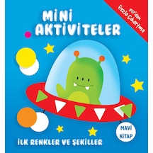 Mini Aktiviteler - İlk Renkler Ve Şekiller Mavi - Rxlu-601139
