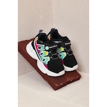 Rahat Kalıp Işıklı Cırtlı Çocuk Unisex Siyah Lila Spor Ayakkabı Tbkmn5026 Siyah Lila Rahat Kalıp Işıklı Cırtlı Çocuk Unisex Siyah Lila Spor Ayakkabı Tbkmn5026 Siyah Lila
