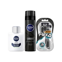 Erkek Hassas Tıraş Sonrası Balsam 100 Ml, E Vitamini, Pro Vitamin, Alkolsüz, Hassas Ciltlere Özel + Tıraş Jeli De