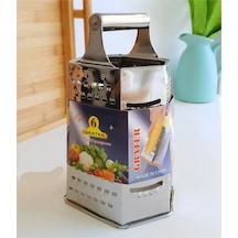 6 Gen Rende 23 Cm Uzunluk Çelik Altıgen Grater Rendesi Çelik Diğer