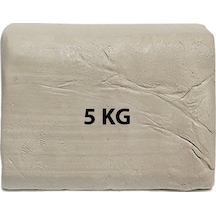 5 KG Beyaz Seramik Hamuru Doğal Kil Oyun Çamuru
