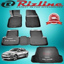 Fluence 3D Paspas + Bagaj Havuzu Siyah 2009-2018 Arası Rizline N11.16698