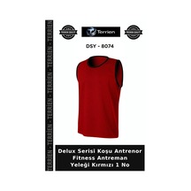 Premium Antreman Yeleği Kırmızı 1 No Giyim Bireysel Mac