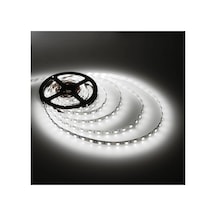 Beyaz Işık 5 Metre Üç Çipli Şerit Led İç Mekan 40x40 60 Led