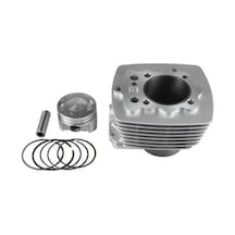 Motosiklet Silindir Komple Cg 250 63,5 Mm 15 P 76 Yüks. Gri