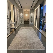 Aksu Prime Cozy Dmr Halıcılık Toprak Modern Kaymaz Taban Çocuk Odası Salon Hol, Koridor Mutfak Yıkanabilir Jel Kesme Yolluk Halı
