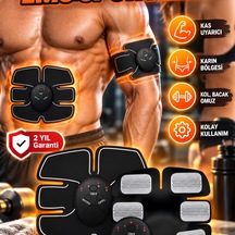 2025 A Kalite Ems Titreşimli Kas Uyarıcı Fitness Cihazı Karın Kol Bacak Omuz