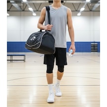 Newfull Sport Anatolia Pars Astarlı Seyahat Ve Spor Çantası-orta Siyah