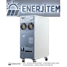 10 Kva, 10000 Va Online Ups 1f/1f 16 9 Ah Akü 5/15 Dakika Besleme