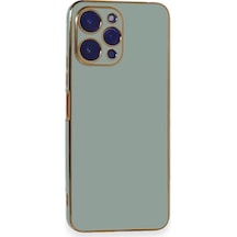 Newface Xiaomi Poco M6 Pro 5g Kılıf Volet Silikon - Açık Yeşil