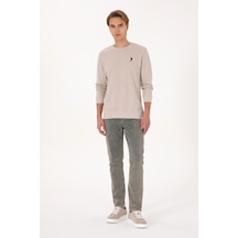U.s. Polo Assn. Erkek Gri Pantolon Kanvas-chino 50310366-vr024 Grı