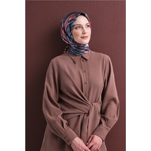Armine Saf İpek Sura Eşarp 9616d 37 Buz Mavi