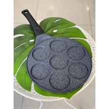 Yclshop Gülen Yüz Granit Döküm Pankek Tavası
