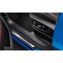 S-dizayn Opel Corsa E Krom Kapı Eşik Koruması Edition Line 2014-2019 4 Parça