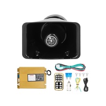 200w 18 Ton Araba Yüksek Uyarı Alarmı Profesyonel Acil Siren Korna Seti Uzaktan Kumandalı Elektronik Pa Sistemi 12 V Araba Kamyon Mühendislik Aracı İçin