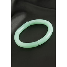 Zenviac456 Zr Model Silindir Plastik Bileklik Zenviac45678 Su Yeşili