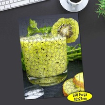 Kivi Kokteyl Bardak 240 Parça Puzzle Yapboz Tablo-103207770
