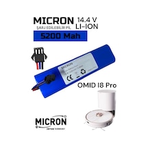 Omid İ8 Pro I8 Pro Uyumlu Robot Süpürge Yedek Pili 5200mah Lit