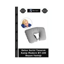 Delux Serisi Tasarım Kamp Modern By-100 Boyun Yastığı Çok Renkli