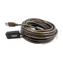 Yenilzd Profesyonel Çipli Usb Extension Uzatma Kablosu 15metre