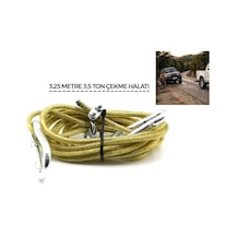 Krt-1110 Oto Çekme Halatı 3.5 Ton 3.25 M - Pvc Kaplamalı Çelik