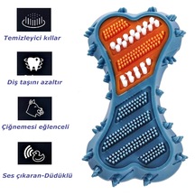 Sesli Ağız Ve Diş Bakımı Kemik Köpek Oyuncağı