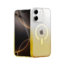 Apple Uyumlu iPhone 11 Pummel Shiny Magsafe Kapak - Gold 0.2M-Çok Renkli