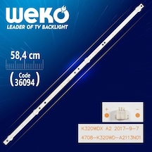 K320wdx A2 4708-k320wd-a2113n01 Type A 58.4 Cm Tv Led Bar Tvnizi Açıp İçindeki Led Barla Birebir Aynısı Olduğunu Görmeden Almayınız. Sonrasında İade Almamaktayız.