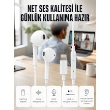Derin Bas Ve Net Ses Özellikli Kulak İçi Kulaklık Yeni Nesil - Lisinya