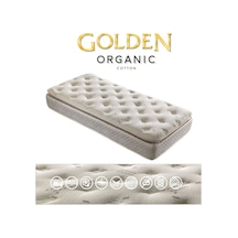 Uzunbebe 60X160 Heyner Golden Organic Cotton Ortopedik 60*160 Yaylı Yatak