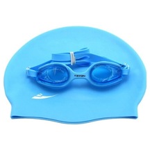 Tryon Mavi Yüzücü Gözlük Bone Seti - Ygs-2060