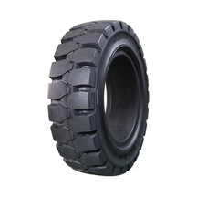 6 50 10 Mileway Perfecto Siyah Sekmanlı Dolgu Forklift Lastiği