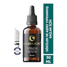 La Miera Norel Unisex Saç Bakım Yağı - Aşırı Yıpranmış Dökülen Saçlar İçin Vitamin ve Mineralli 50 ML